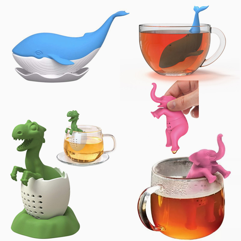Loose Leaf Tea Infuser - Infusor de chá de silicone, filtro