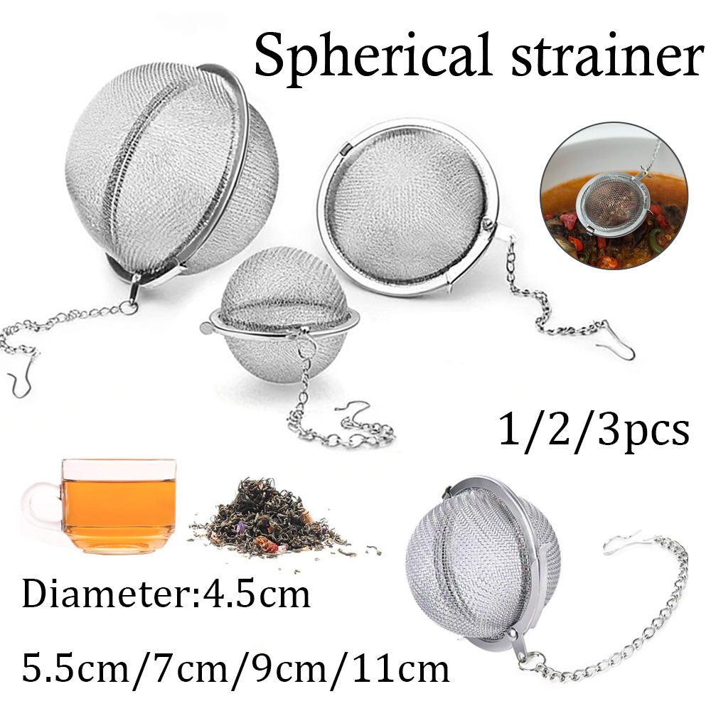 Loose Leaf Tea Infuser - Infusor de Chá em Aço Inoxidável,