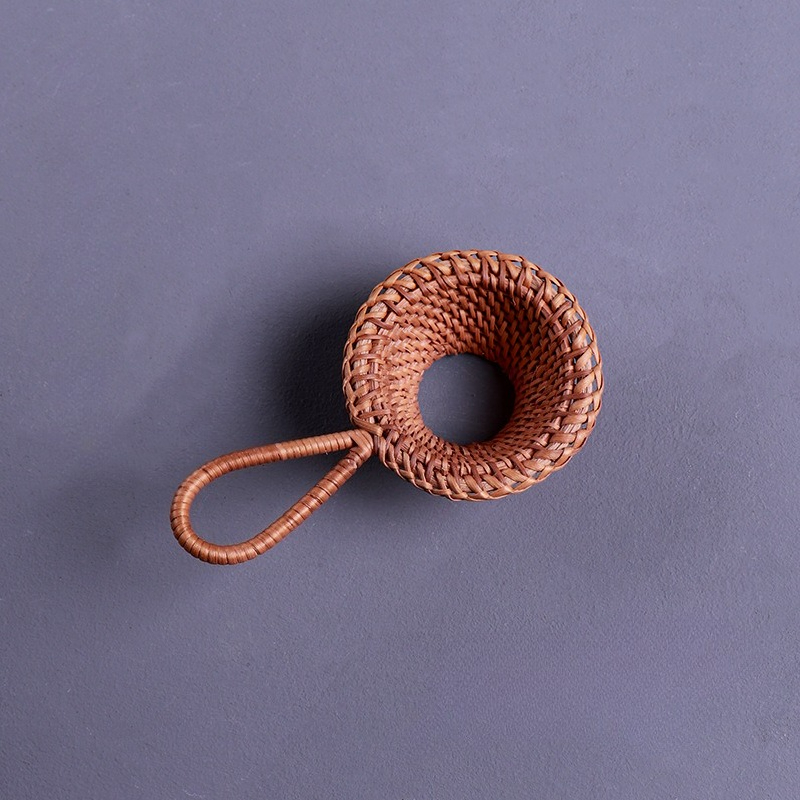 Loose Leaf Tea Infuser - Coador de Chá de Rattan Artesanal
