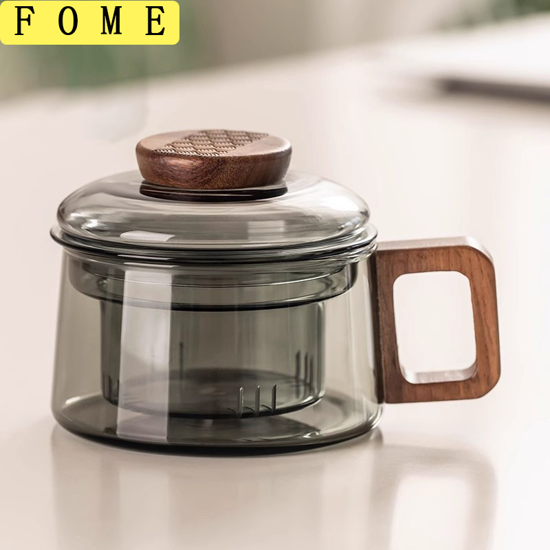 Loose Leaf Tea Infuser - Xícara de chá de vidro com