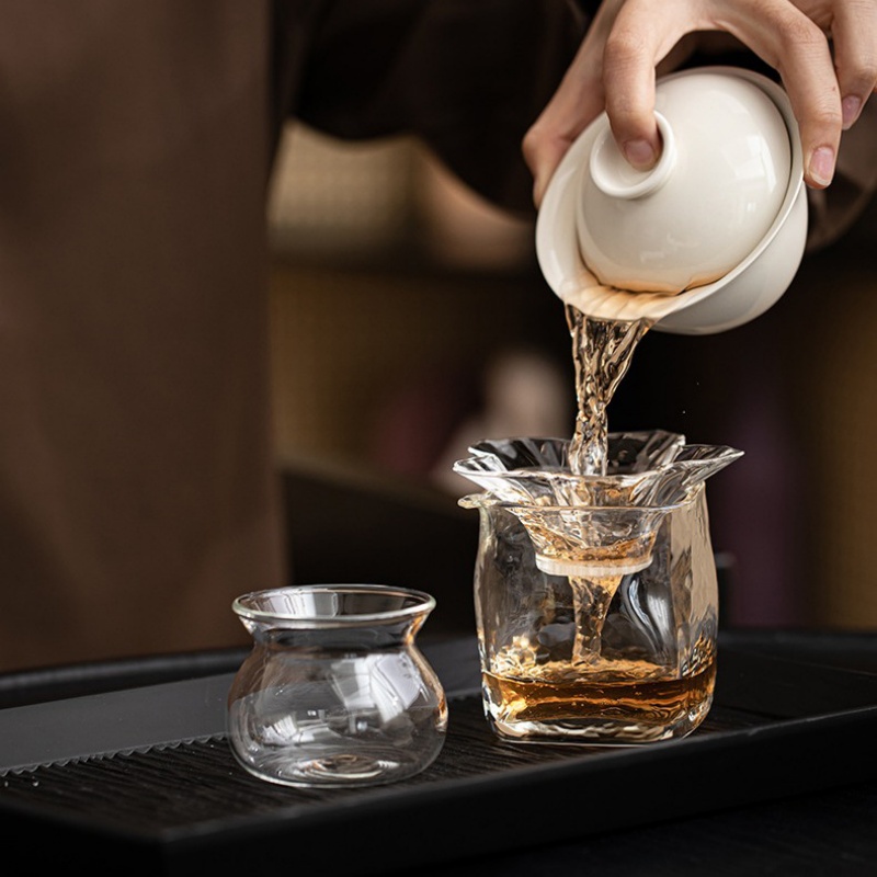 Loose Leaf Tea Infuser - Infusor de Chá de Vidro com