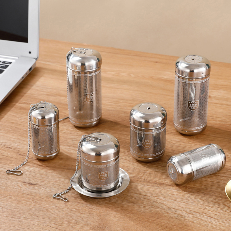 Loose Leaf Tea Infuser - Infusor De Chá De Aço Inoxidável,