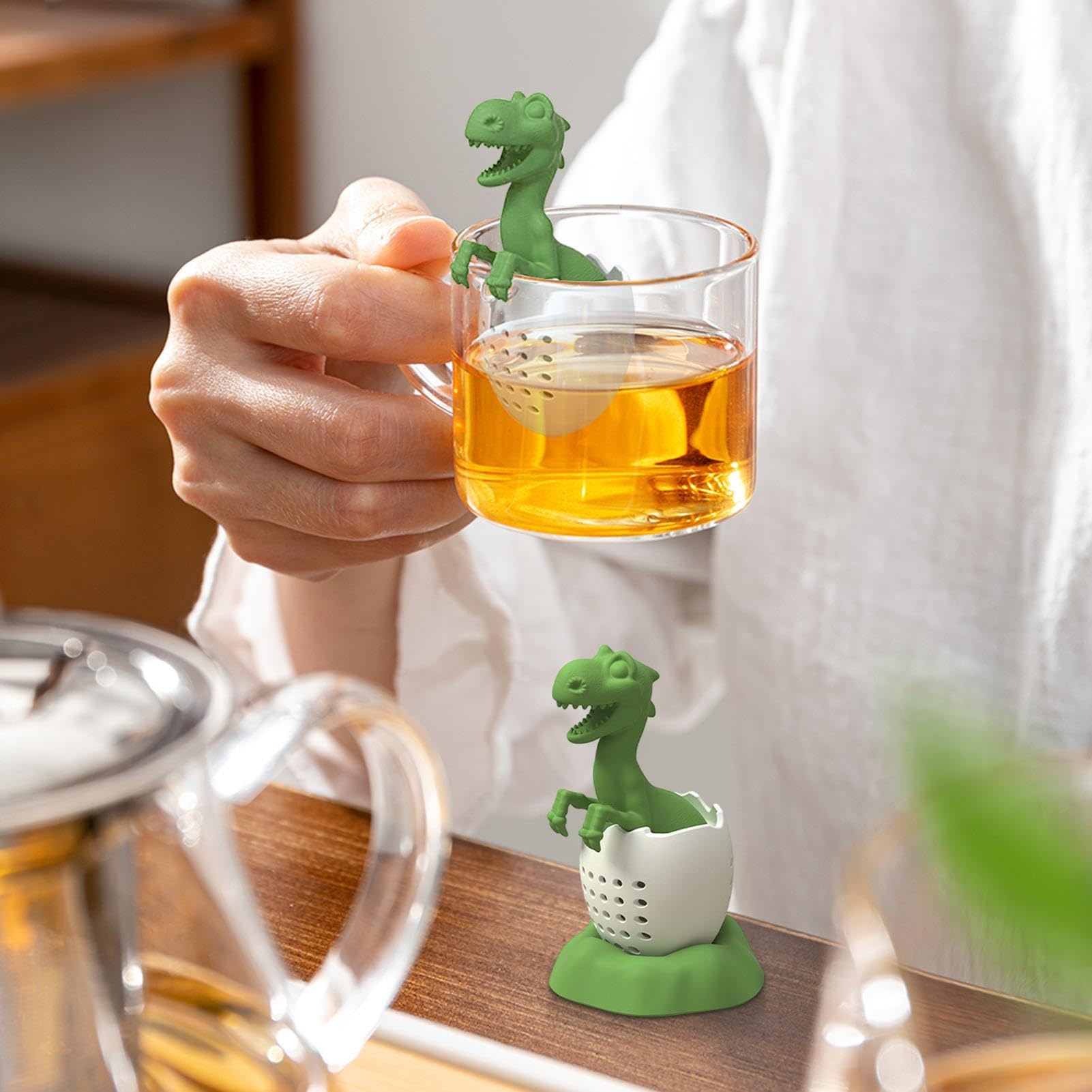Infusor de chá de silicone, fi - Loose Leaf Tea Infuser avaliação e preço