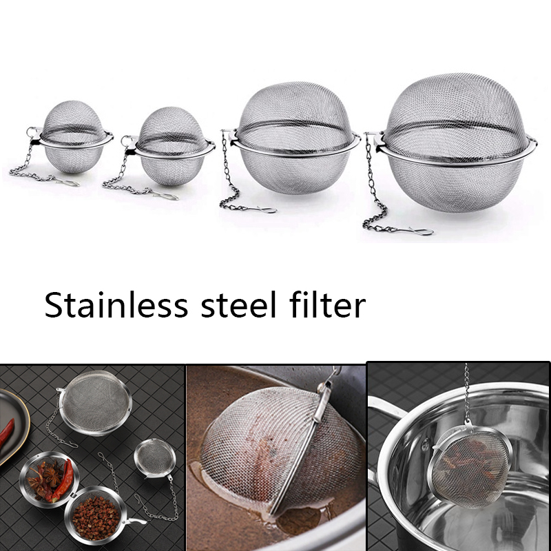 Infusor de Chá em Aço Inoxidáv - Loose Leaf Tea Infuser avaliação e preço