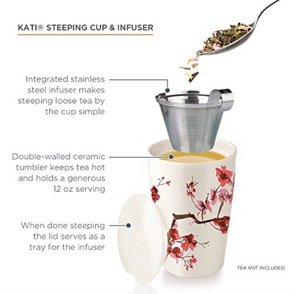Copo Kati de Cerâmica com Dupl - Loose Leaf Tea Infuser avaliação e preço
