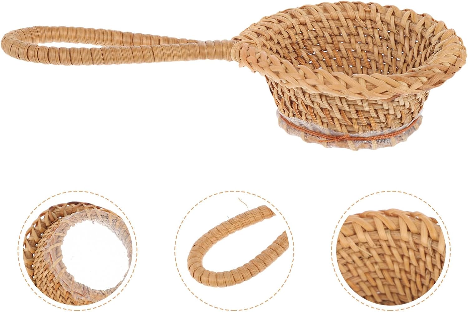 Coador de Chá de Rattan Artesa - Loose Leaf Tea Infuser avaliação e preço
