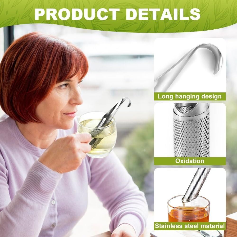 Difusor de chá de aço inoxidáv - Loose Leaf Tea Infuser avaliação e preço
