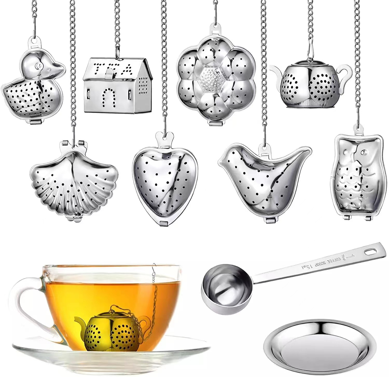 Coador de chá Infusores de chá - Loose Leaf Tea Infuser avaliação e preço