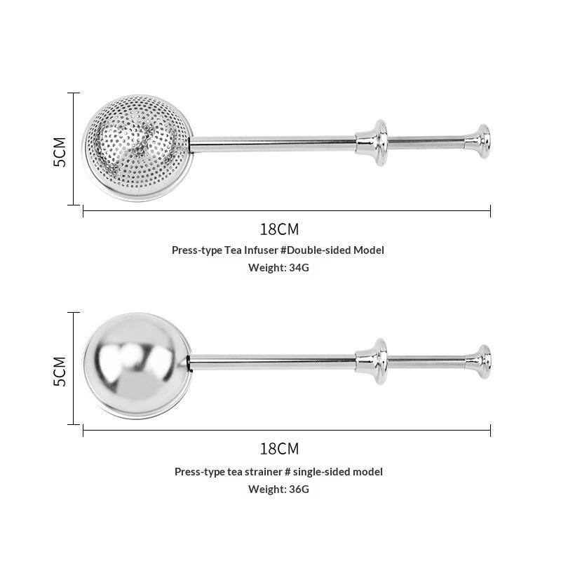 Infusor de Chá de Aço Inoxidáv - Loose Leaf Tea Infuser avaliação e preço
